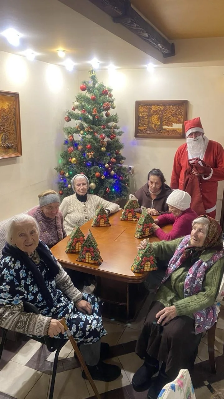 Різдвяне святкування з мешканцями